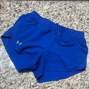 Under Armour Women's Vibrant Blue Athletic Shorts